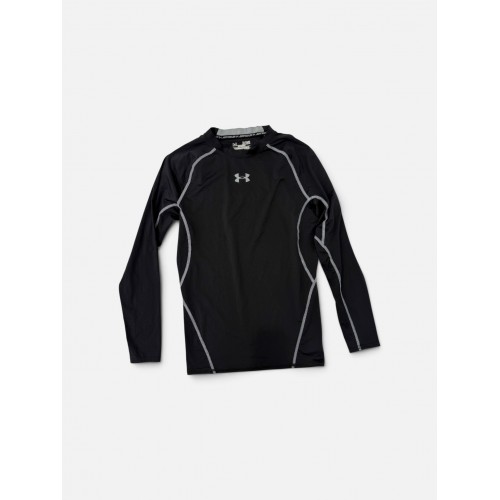 Under Armour HeatGear Μακρυμάνικη Μπλούζα Compression Μαύρη